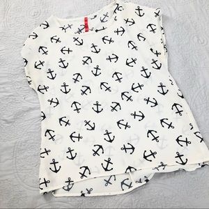 Summer Anchor Blouse (worn twice)